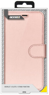 Wallet Case voor Apple iPhone 14 Pro Max Telefoonhoesje Roze