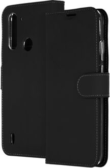 Wallet Softcase Booktype Motorola Moto G8 Power Lite hoesje - Zwart