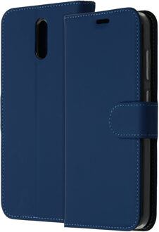 Wallet Softcase Booktype Nokia 2.3 hoesje - Blauw