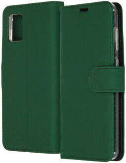 Wallet Softcase Booktype Samsung Galaxy A31 hoesje - Groen