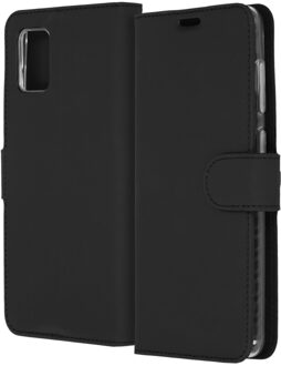 Wallet Softcase Booktype Samsung Galaxy A31 hoesje - Zwart