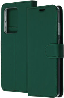 Wallet Softcase Booktype Samsung Galaxy S20 Ultra hoesje - Groen