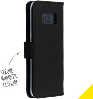 Wallet Softcase Booktype Samsung Galaxy S8 hoesje - Zwart