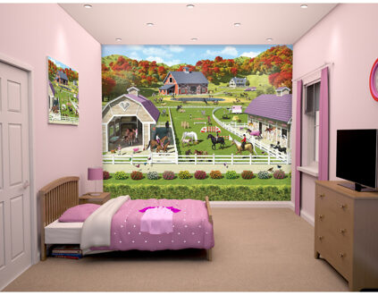 walltastic paarden posterbehang