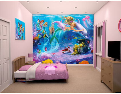 walltastic zeemeermin posterbehang