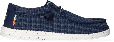 Wally Sport Mesh Slip-On Sneakers Heren navy - 44