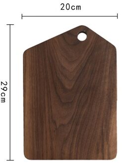 Walnoot Houten Snijplank Snijplank Blokken 29x20CM