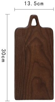 Walnoot Houten Snijplank Snijplank Blokken 30x13.5CM