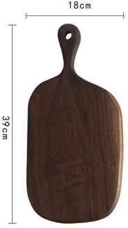 Walnoot Houten Snijplank Snijplank Blokken 39x18CM