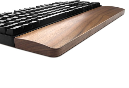 Walnut Wooden Keyboard Wrist Rest Vaydeer Ergonomic Gaming Desk Wrist Pad Support