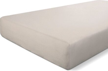 Walra Crispy Cotton Hoeslaken 160 x 200 cm Beige