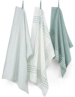 Walra Keuken- en Theedoekenset Superior Jade