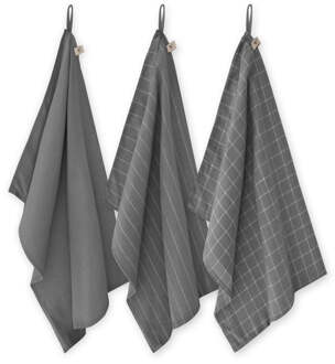 Walra Keukenset Lovely Linen 3-delig - Antraciet