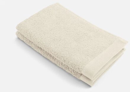 Walra Remade Cotton Gastendoekje 30 x 50 cm 550 gram Beige - 2 stuks - 30x50 cm