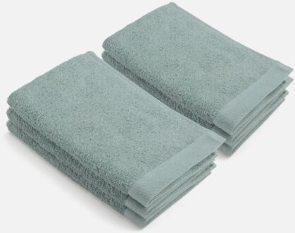 Walra Remade Cotton Gastendoekje 30 x 50 cm 550 gram Jade - 6 stuks - 30x50 cm