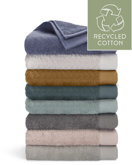 Walra Remade Cotton Handdoek 50 x 100 cm - 550 gr/m2 - in 8 kleuren verkrijgbaar-Donkergroen - 50x100 cm