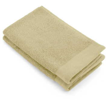 Walra Soft Cotton Gastendoekje 30 x 50 cm 550 gram Maisgeel - 2 stuks