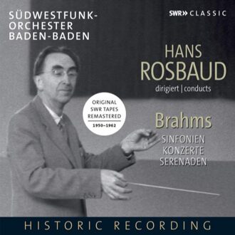 Walter Giesiking - Hans Rosbaud Conducts Brahms CD