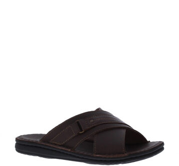 Walter kruisband leer | heren | maat: | leer Bruin - 42