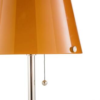 Walter Schnepel tafellamp, oranje chroom glanzend, oranje glanzend