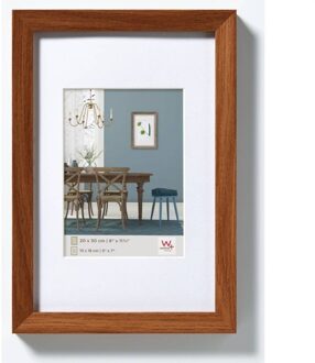 Walther Fotolijst Fiorito Hout 18x24Cm Donkergrijs