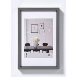 Walther Steel Style fotolijst 10x15cm staal