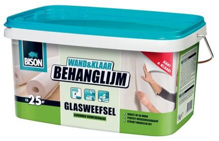 Wand & Klaar Behanglijm Glasweefsel - 5 kg