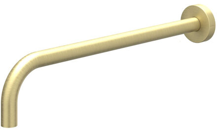Wandarm - 40cm - 1/2" - Geborsteld mat goud PVD 6901554 Goud geborsteld