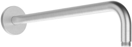 Wandarm - 40cm - 1/2" - Geborsteld RVS 6901561 RVS geborsteld