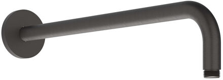 Wandarm - 40cm - 1/2" - RVS316 geborsteld carbon black PVD 6901564 Carbon black geborsteld (antraciet)