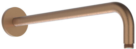 Wandarm - 40cm - 1/2" - RVS316 geborsteld mat koper PVD 6901563 Koper geborsteld