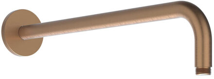 Wandarm - 40cm - 1/2" - RVS316 geborsteld mat koper PVD 6901563 Koper geborsteld