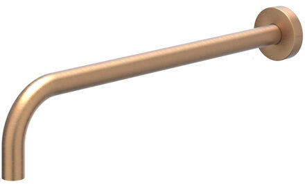 Wandarm IVY 40 cm 1/2 Geborsteld Mat Koper PVD