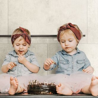 Wandbekleding Dumawall+ Light Cement 37,5x65cm