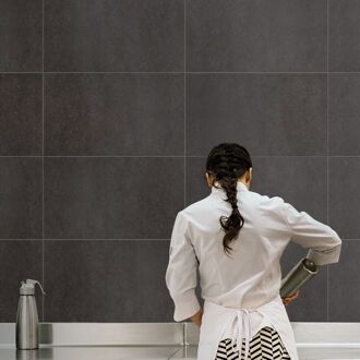 Wandbekleding Dumawall+ Nero 37,5x65cm