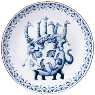 Wandbord Redmer Hoekstra Giraf 31 cm