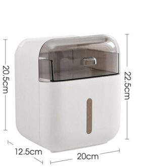 Wandcloset Papierrolhouder Badkamer Tissue Box Dispenser Waterdichte Papier Doos