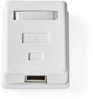 Wandcontactdoos Fresh Green Box Wall Box - 1-poort Poort(en) Wit