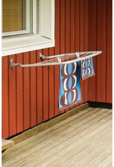 Wanddroogrek Inklapbaar Buiten Black