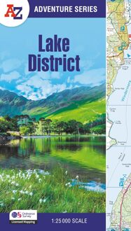 Wandelatlas Adventure Atlas Lake District | A-Z Map Company