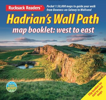 Wandelatlas Hadrian's Wall Path map booklet | Rucksack Readers