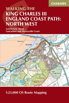 Wandelatlas - Wandelkaart King Charles III England Coast Path: North West - Lancashire & Merseyside Map Booklet | Cicerone
