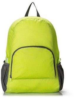 Wandelen Bag Rugzak Lichtgewicht Opvouwbare Waterdichte Nylon Vrouwen Mannen Skin Pack Rugzak Reizen Outdoor Sport Camping groene kleur