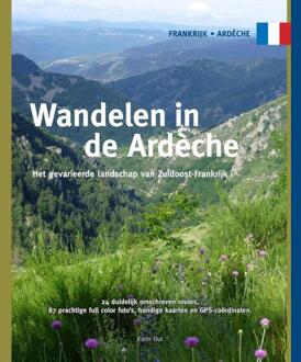 Wandelen in de Ardèche - Boek Karin Out (9078194278)