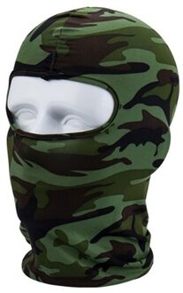 Wandelen Sjaal Zonnebrandcrème Ademend Outdoor Zweet Wicking Vissen Bandana Zon Hals Kraag Hoofddeksels Fietsen groot camouflage