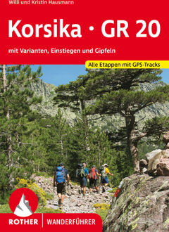 Wandelgids 256 Korsika GR20 - Corsica | Rother Bergverlag