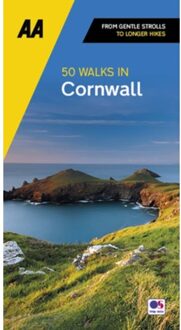 Wandelgids 50 Walks in Cornwall | AA Publishing