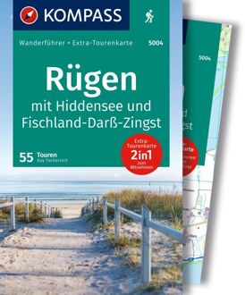Wandelgids 5004 Kompass Wanderführer Rügen | Kompass