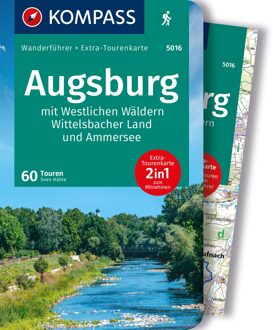 Wandelgids 5016 Kompass Wanderführer Augsburg | Kompass