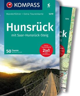 Wandelgids 5219 Kompass Wanderführer Hunsrück mit Saar-Hunsrück-Steig | Kompass